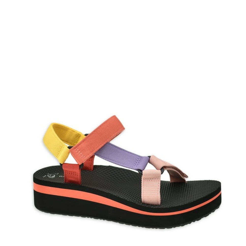 NWT-Time and Tru Women's Platform Nature Sandals